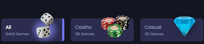 Neon Rush casino Games